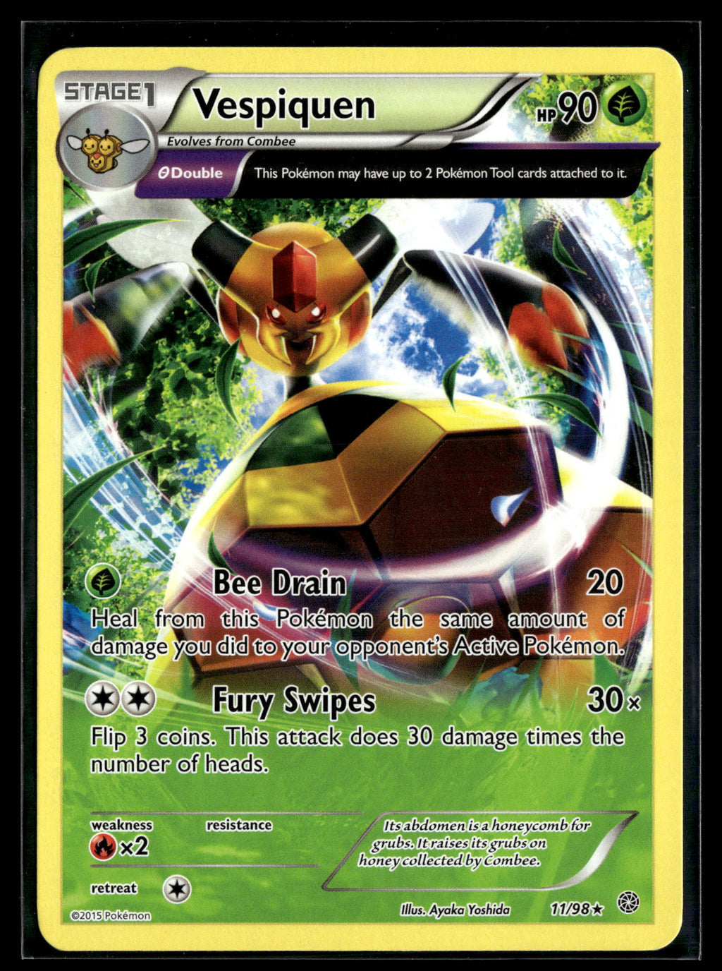 XY - Ancient Origins #11/98 Vespiquen (11)