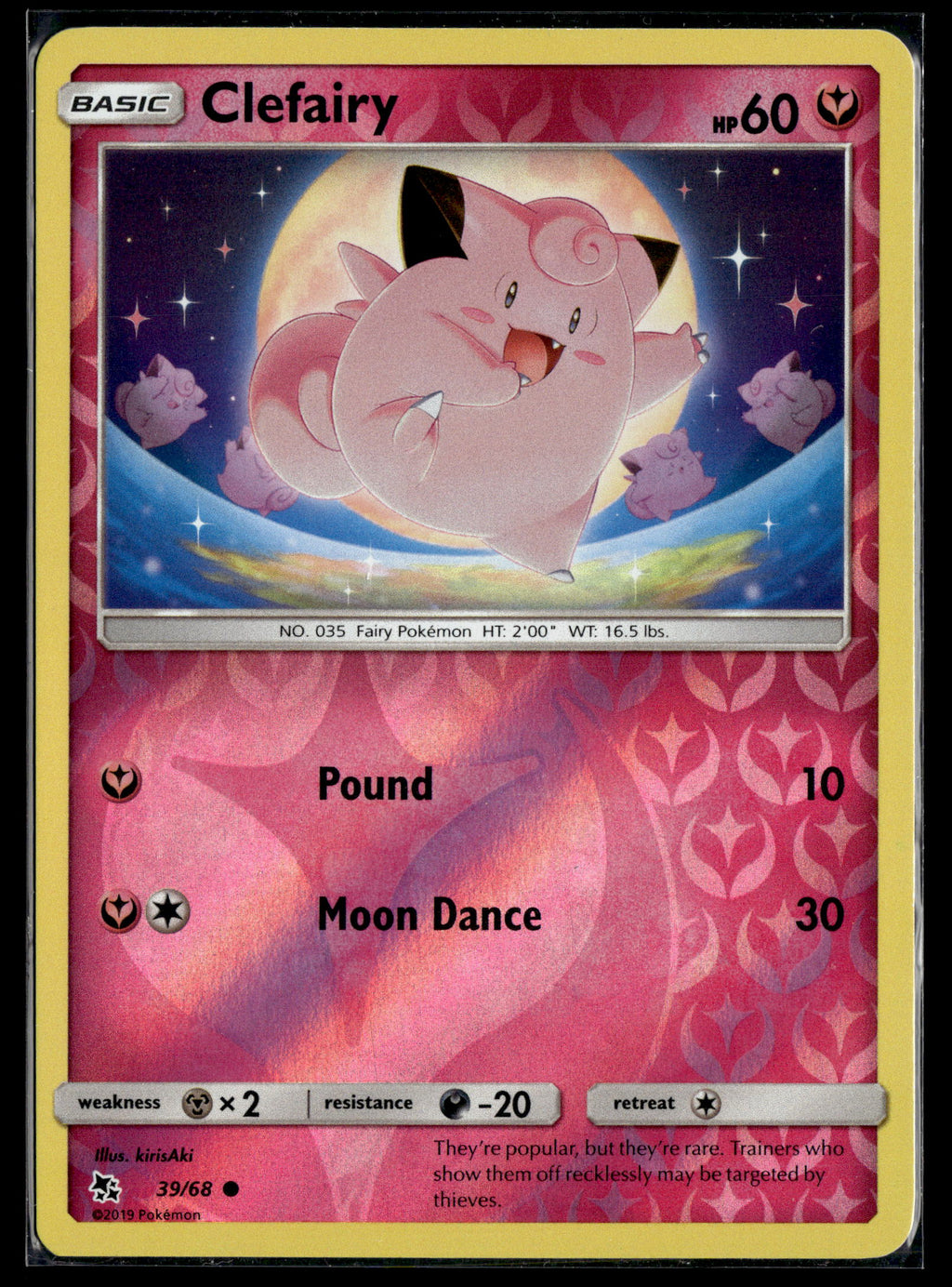 Hidden Fates #39/68 Clefairy (39)