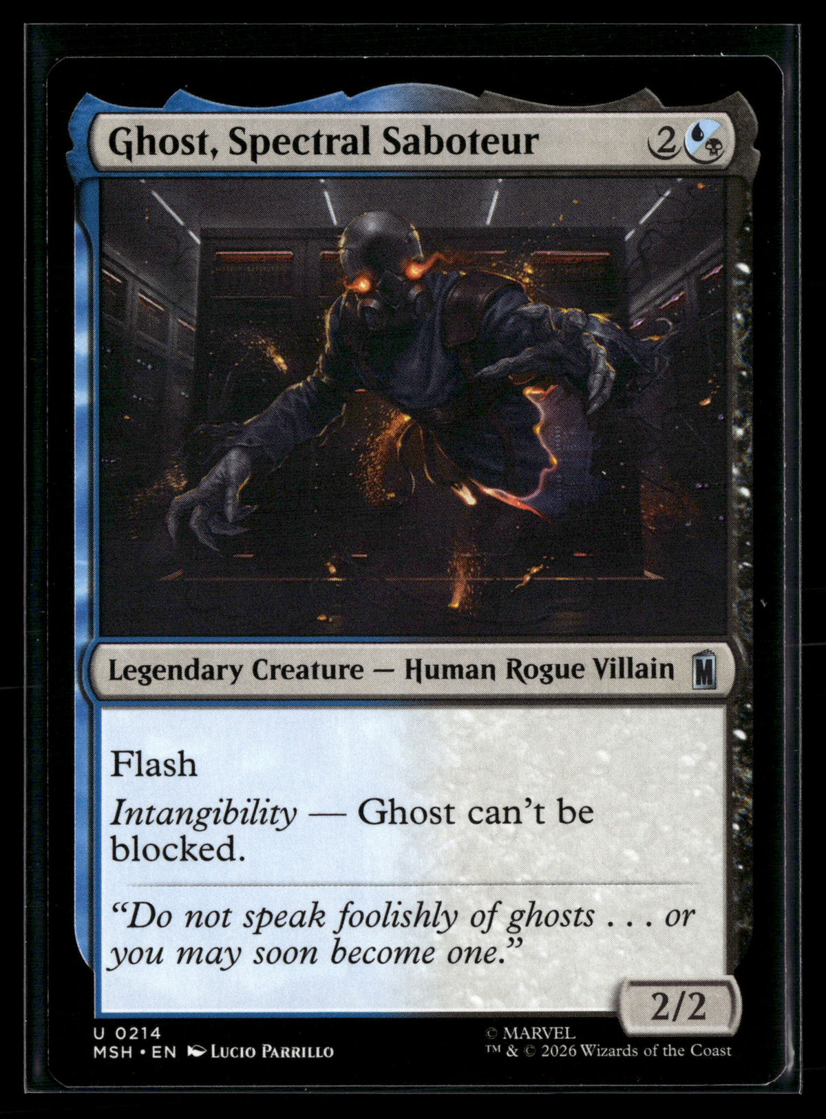 Marvel Super Heroes #214 Ghost, Spectral Saboteur