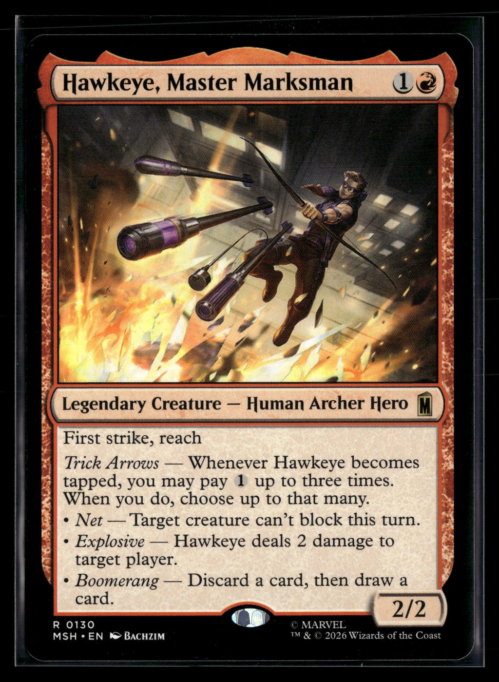 Marvel Super Heroes #130 Hawkeye, Master Marksman