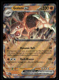 Pokemon tcg SV: Scarlet & Violet 151 #076/165 Golem ex
