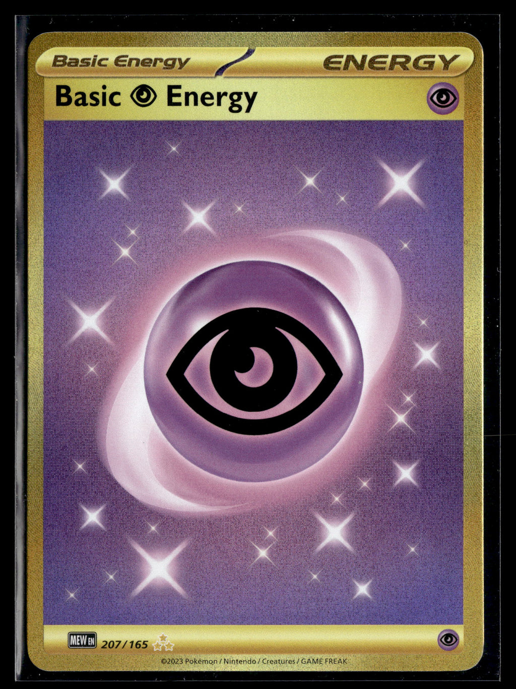 Pokemon tcg SV: Scarlet & Violet 151 #207/165 Basic Psychic Energy