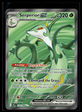 Pokemon tcg SV: Black Bolt #156/086 Serperior ex