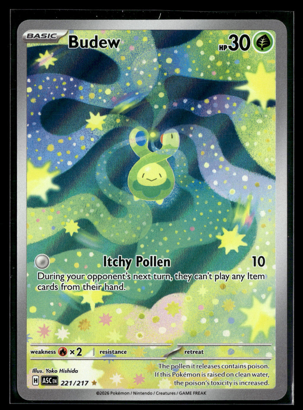 Pokemon tcg ME: Ascended Heroes #196/193 Budew