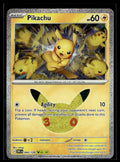 Pokemon tcg ME: 30th Celebration #044/128 Pikachu