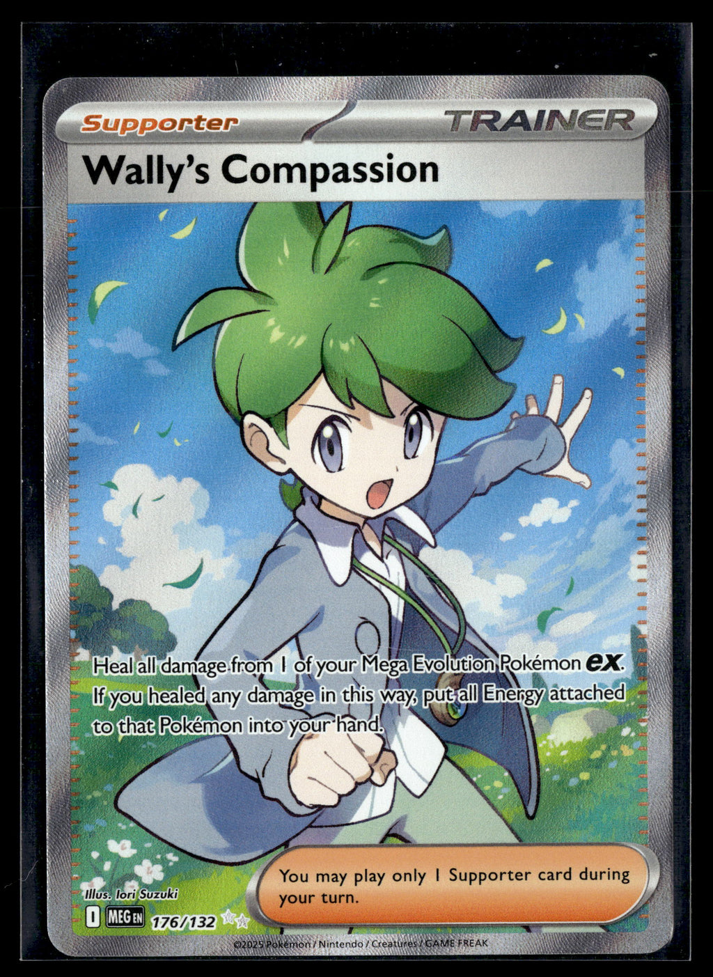 Pokemon tcg ME01: Mega Evolution #176/132 Wally's Compassion