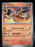 Pokemon tcg SV: Prismatic Evolutions #013/131 Flareon (Poke Ball Pattern)