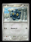 Pokemon tcg SV: Prismatic Evolutions #066/131 Bronzor (Master Ball Pattern)