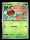 Pokemon tcg SV: Prismatic Evolutions #009/131 Applin (Master Ball Pattern)