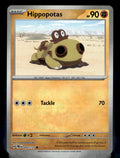 Pokemon tcg SV: Prismatic Evolutions #052/131 Hippopotas (Master Ball Pattern)