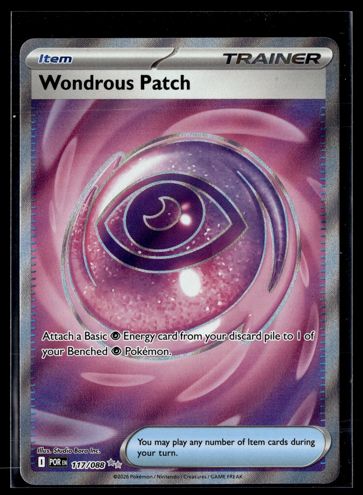 Pokemon tcg ME03: Perfect Order #117/088 Wondrous Patch