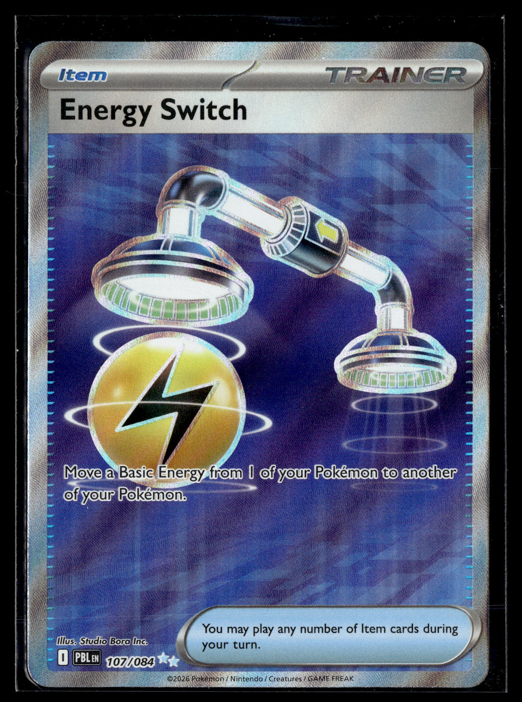 Pokemon tcg ME05: Pitch Black #107/084 Energy Switch