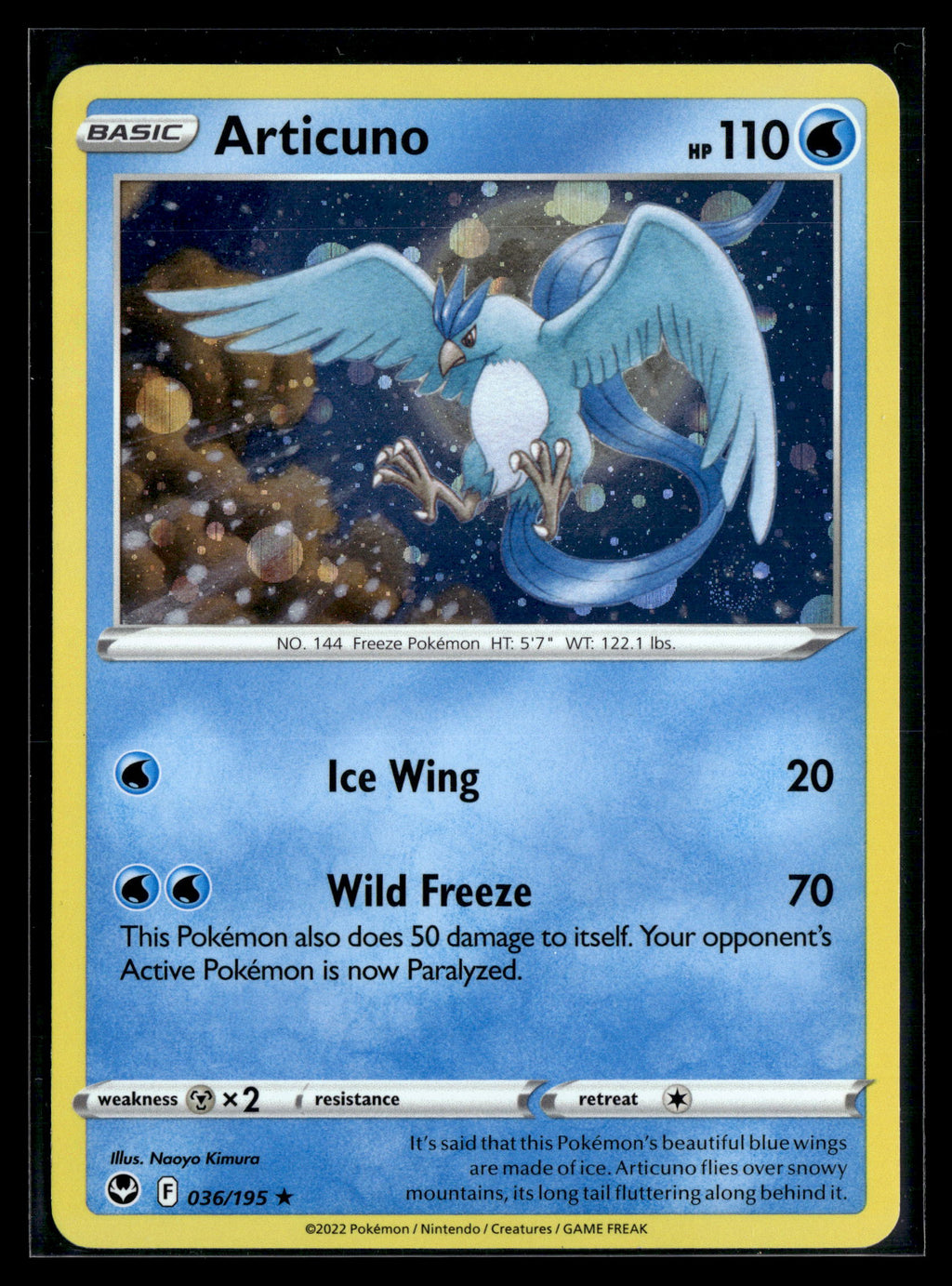 Pokemon tcg Miscellaneous Cards & Products #036/195 Articuno (Cosmos Holo)
