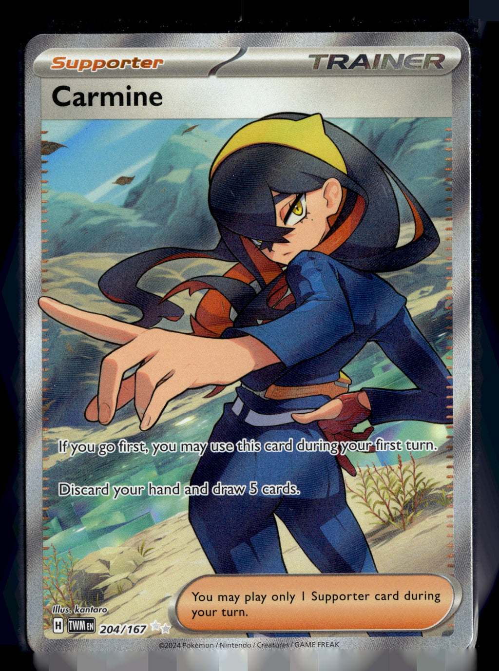 Pokemon tcg SV06: Twilight Masquerade #204/167 Carmine