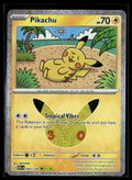 Pokemon tcg ME: 30th Celebration #043/128 Pikachu