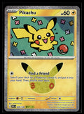 Pokemon tcg ME: 30th Celebration #029/128 Pikachu