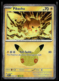 Pokemon tcg ME: 30th Celebration #024/128 Pikachu