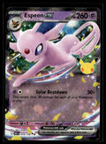 Pokemon tcg ME: 30th Celebration #070/128 Espeon ex