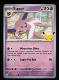 Pokemon tcg ME: 30th Celebration #069/128 Espeon