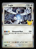 Pokemon tcg ME: 30th Celebration #121/128 Lugia