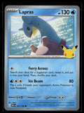 Pokemon tcg ME: 30th Celebration #017/128 Lapras
