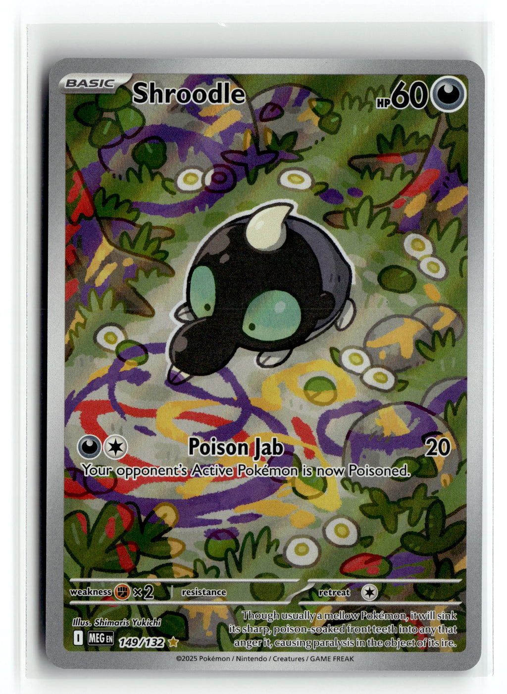 Pokemon tcg ME01: Mega Evolution #149/132 Shroodle