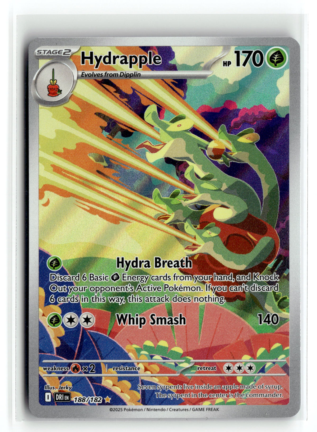 Pokemon tcg SV10: Destined Rivals #188/182 Hydrapple