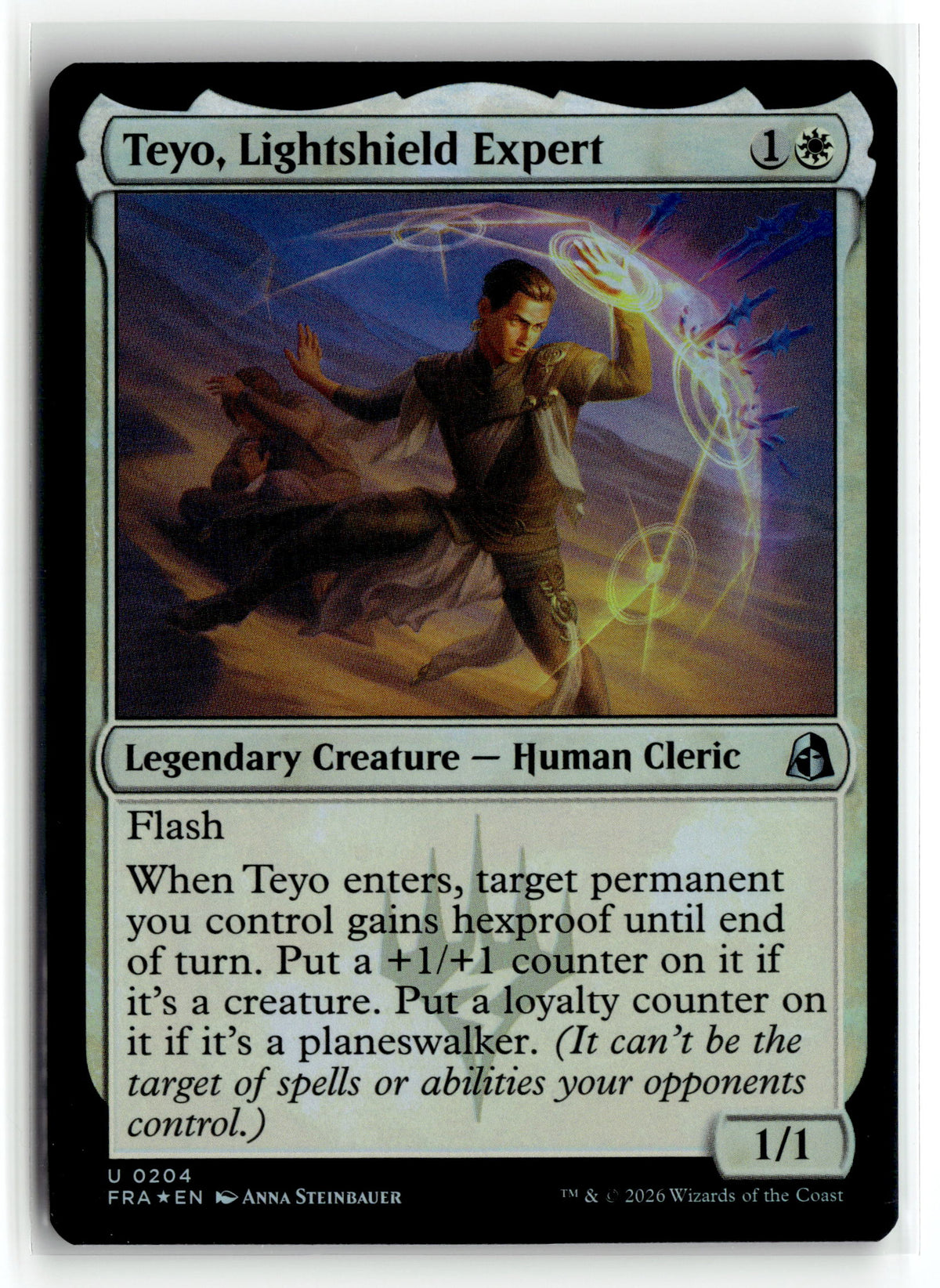 Magic: the gathering tcg Reality Fracture #204 Teyo, Lightshield Expert