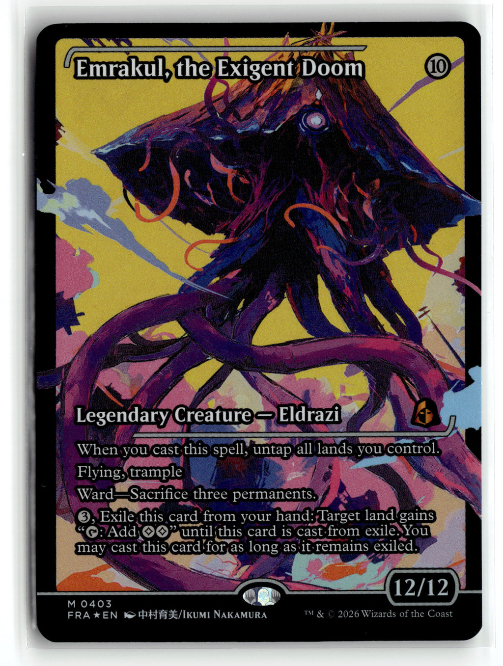 #403 Emrakul, the Exigent Doom (Showcase) Reality Fracture