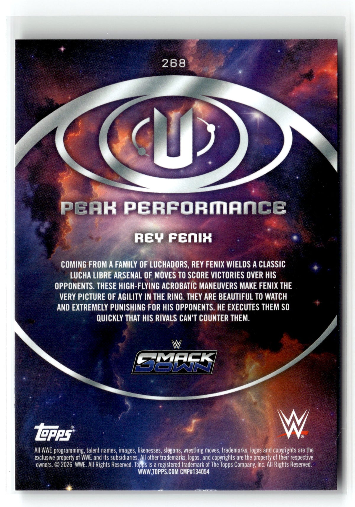 2026 Topps Universe WWE #268 Rey Fenix