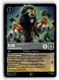 Disney_lorcana tcg Attack of the Vine! #194/207 Scar