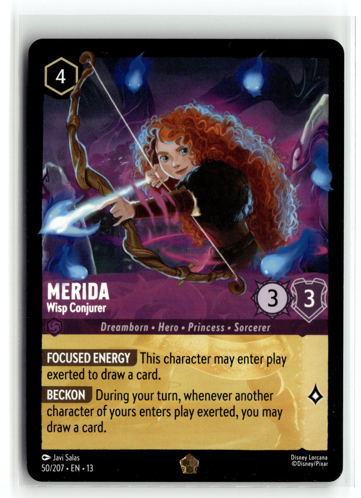 Disney_lorcana tcg Attack of the Vine! #50/207 Merida