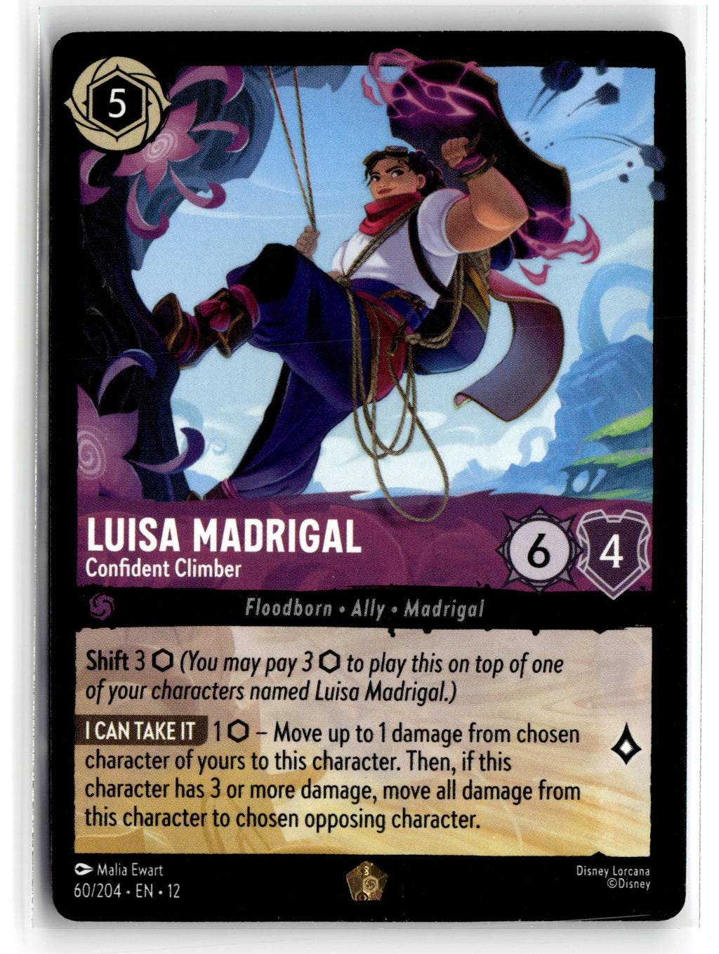 Disney_lorcana tcg Wilds Unknown #60/204 Luisa Madrigal