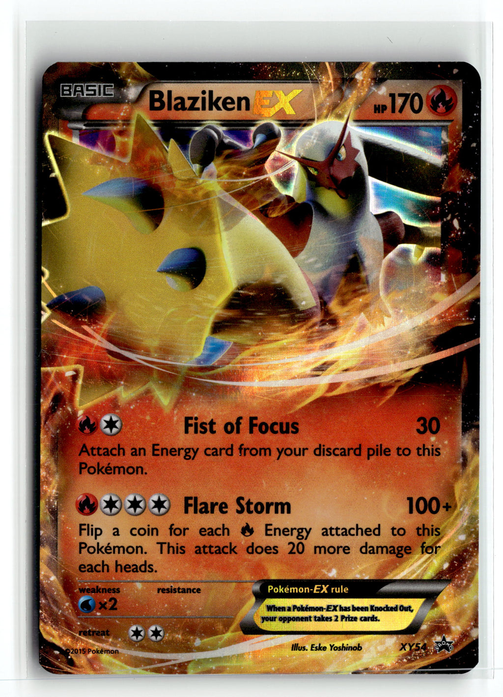 Pokemon tcg XY Promos #XY54 Blaziken EX