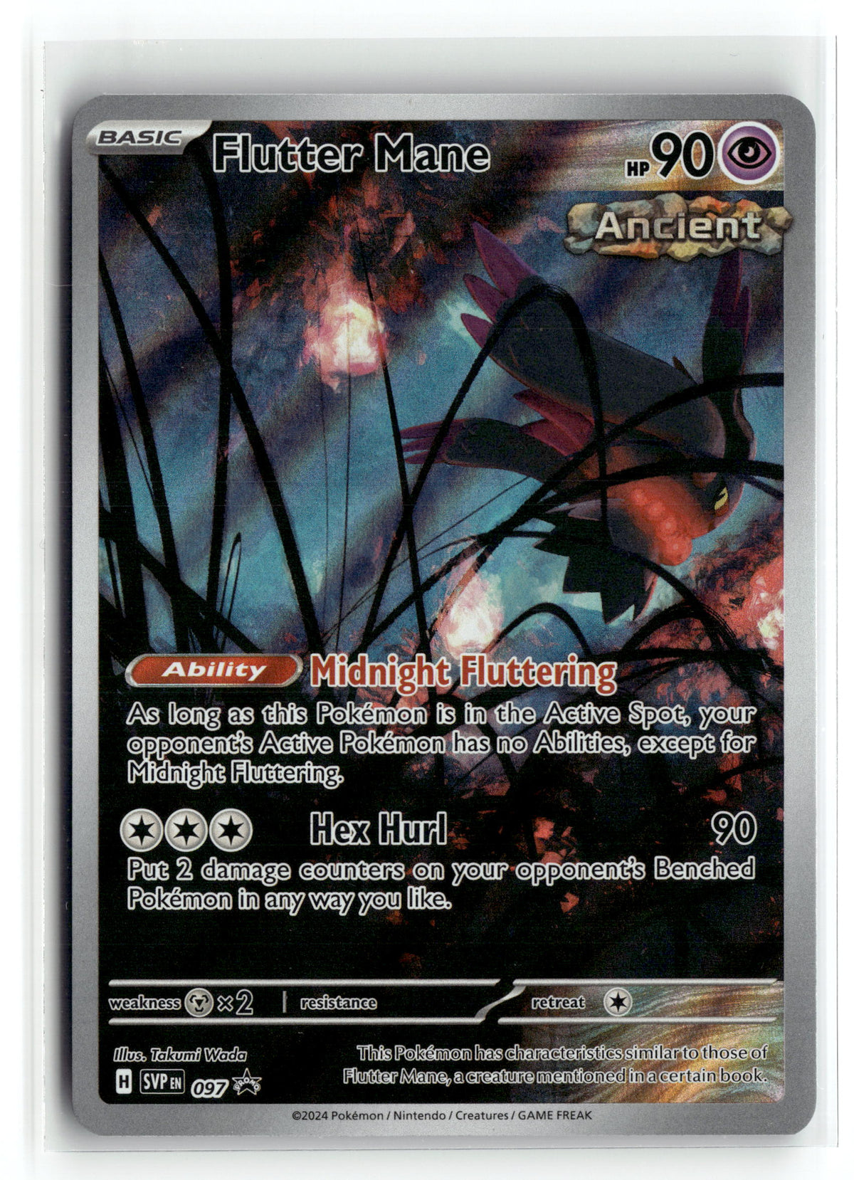 Pokemon tcg SV: Scarlet & Violet Promo Cards #097 Flutter Mane