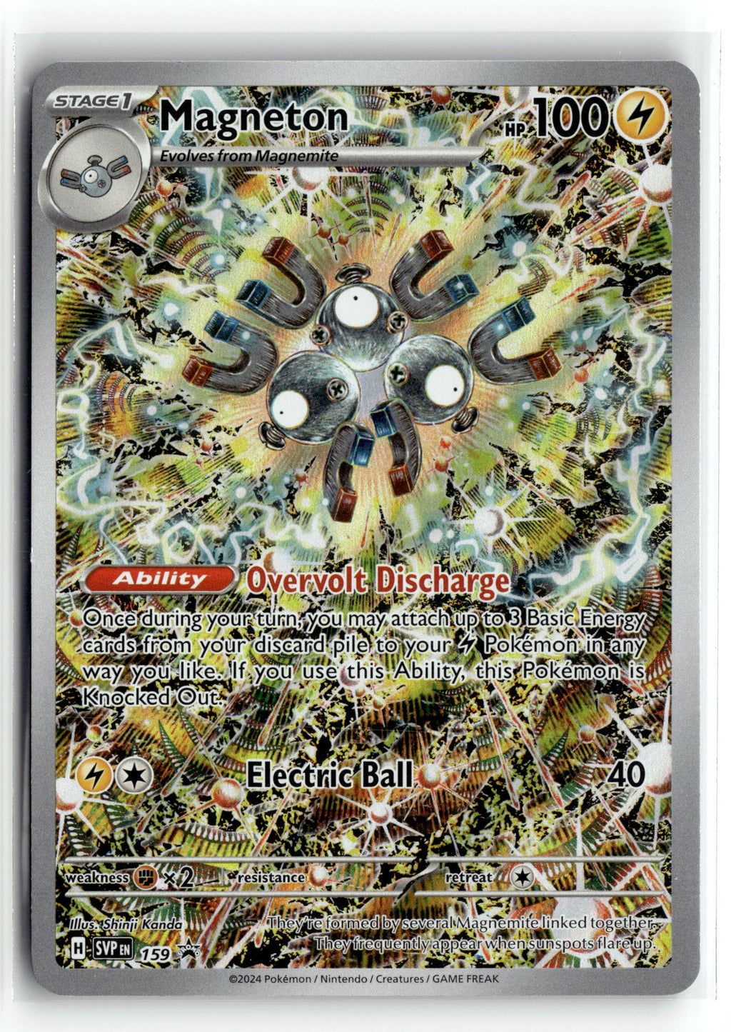 Pokemon tcg SV: Scarlet & Violet Promo Cards #159 Magneton