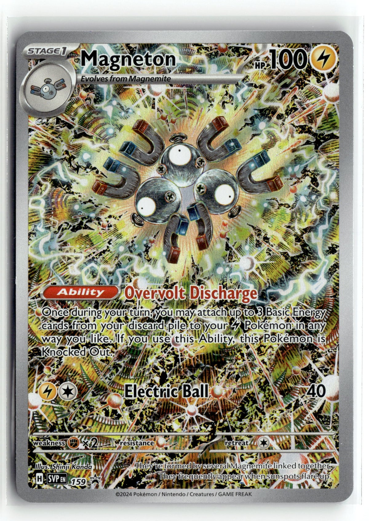 Pokemon tcg SV: Scarlet & Violet Promo Cards #159 Magneton