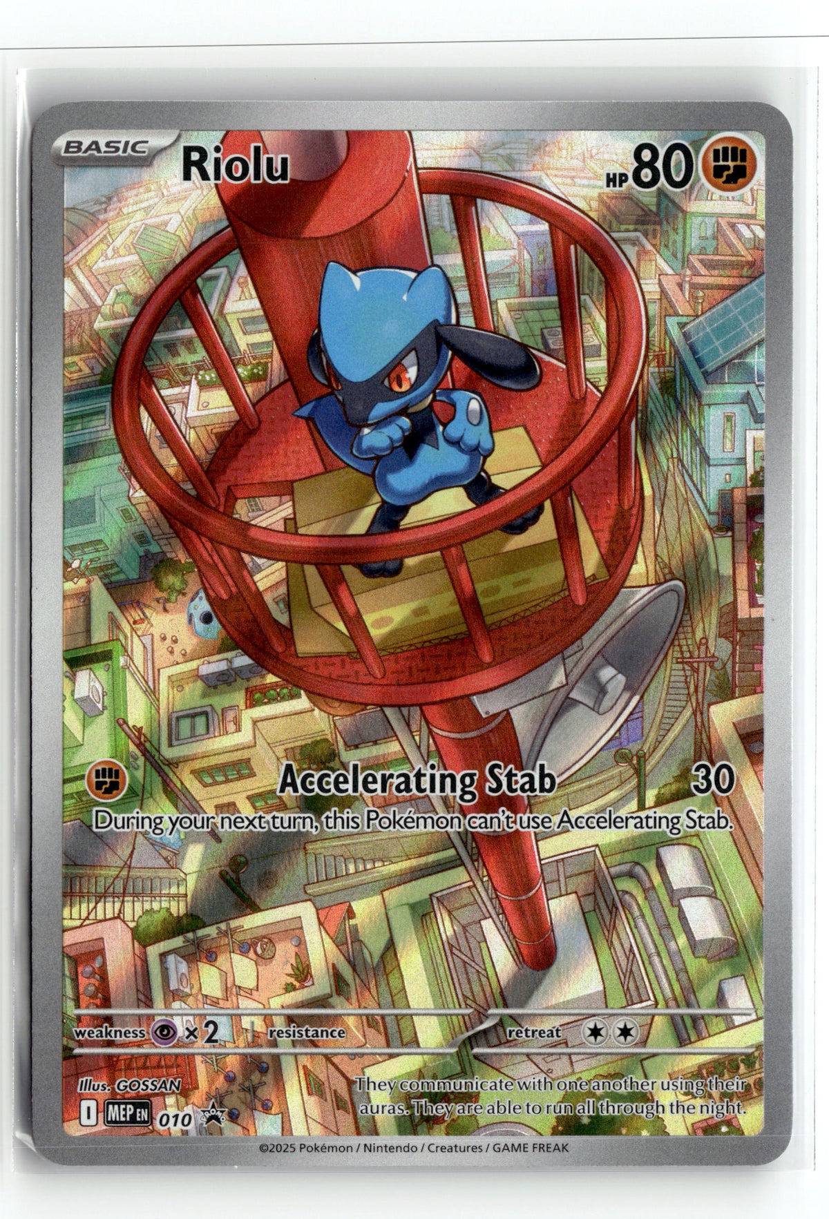 Pokemon tcg ME: Mega Evolution Promo #010 Riolu
