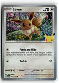 Pokemon tcg ME: 30th Celebration #116/128 Eevee