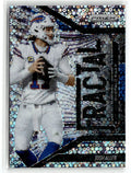 2025 Panini Prizm #14 Josh Allen Fractal Silver