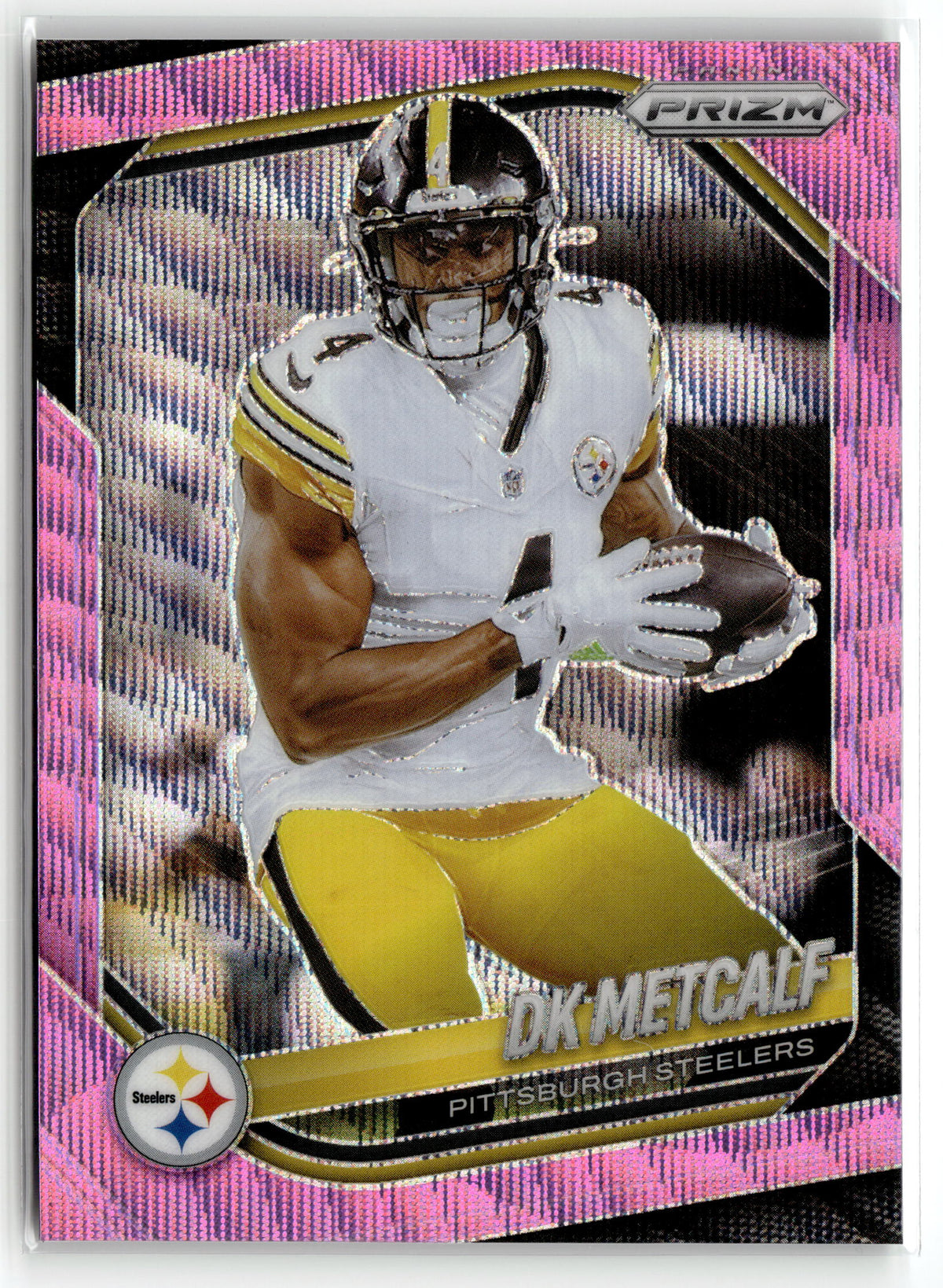 2025 Panini Prizm #12 DK Metcalf Pink