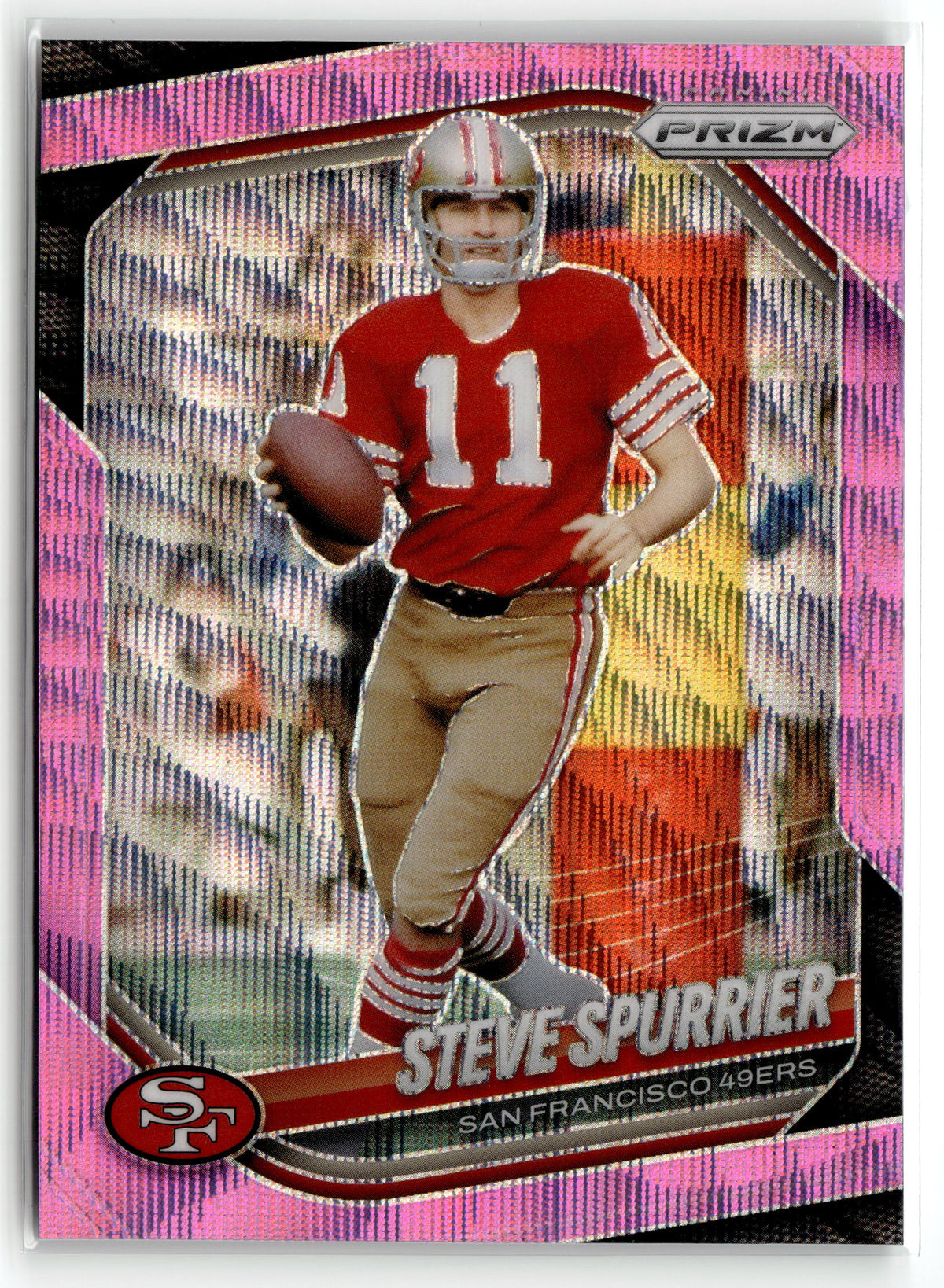 2025 Panini Prizm #157 Steve Spurrier Pink