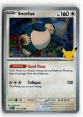 Pokemon tcg ME: 30th Celebration #119/128 Snorlax