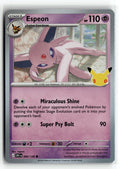 Pokemon tcg ME: 30th Celebration #069/128 Espeon