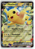 Pokemon tcg ME: 30th Celebration #053/128 Pikachu ex