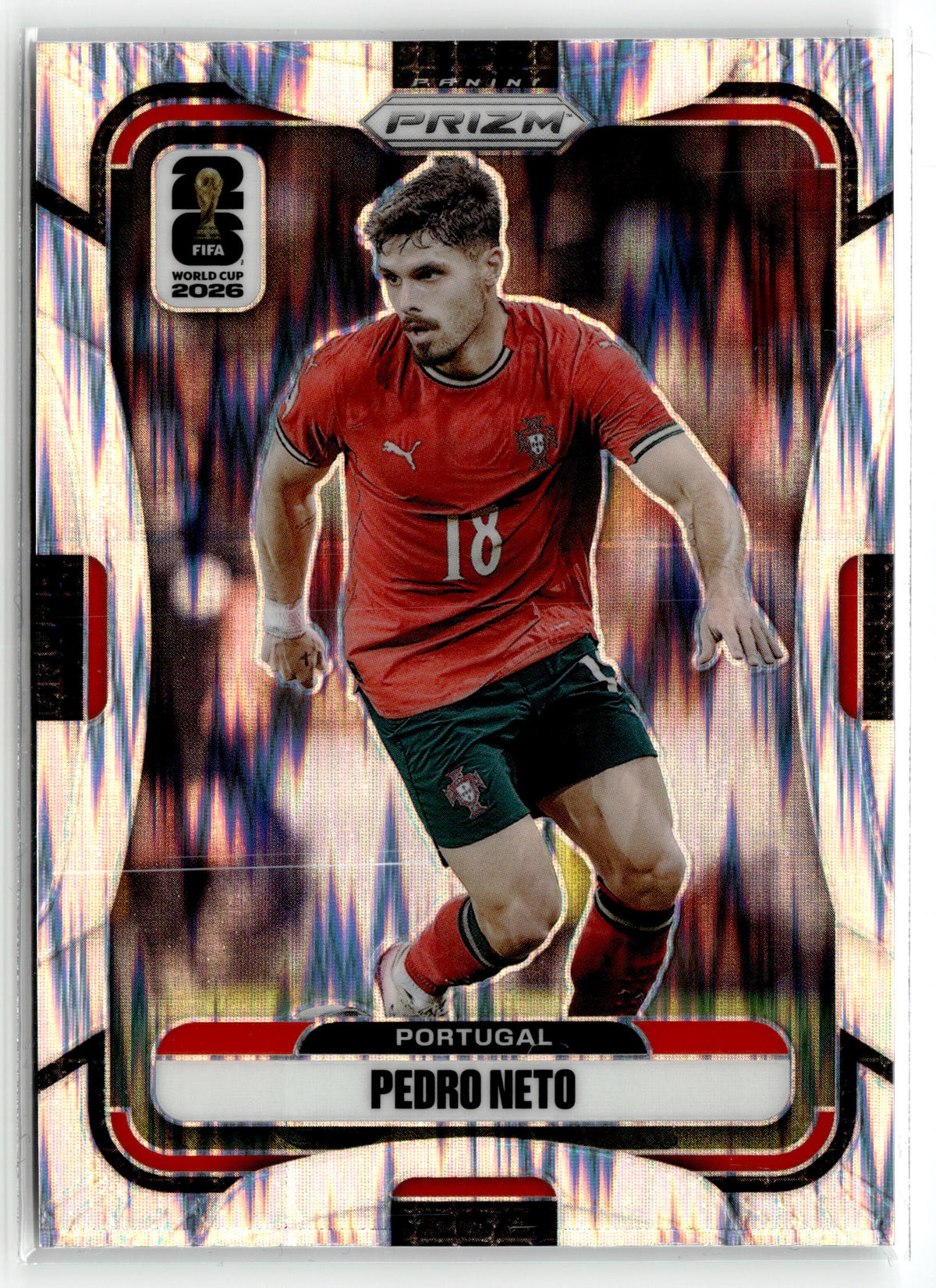 2026 Panini Prizm FIFA World Cup #358 Pedro Neto Wave Prizm