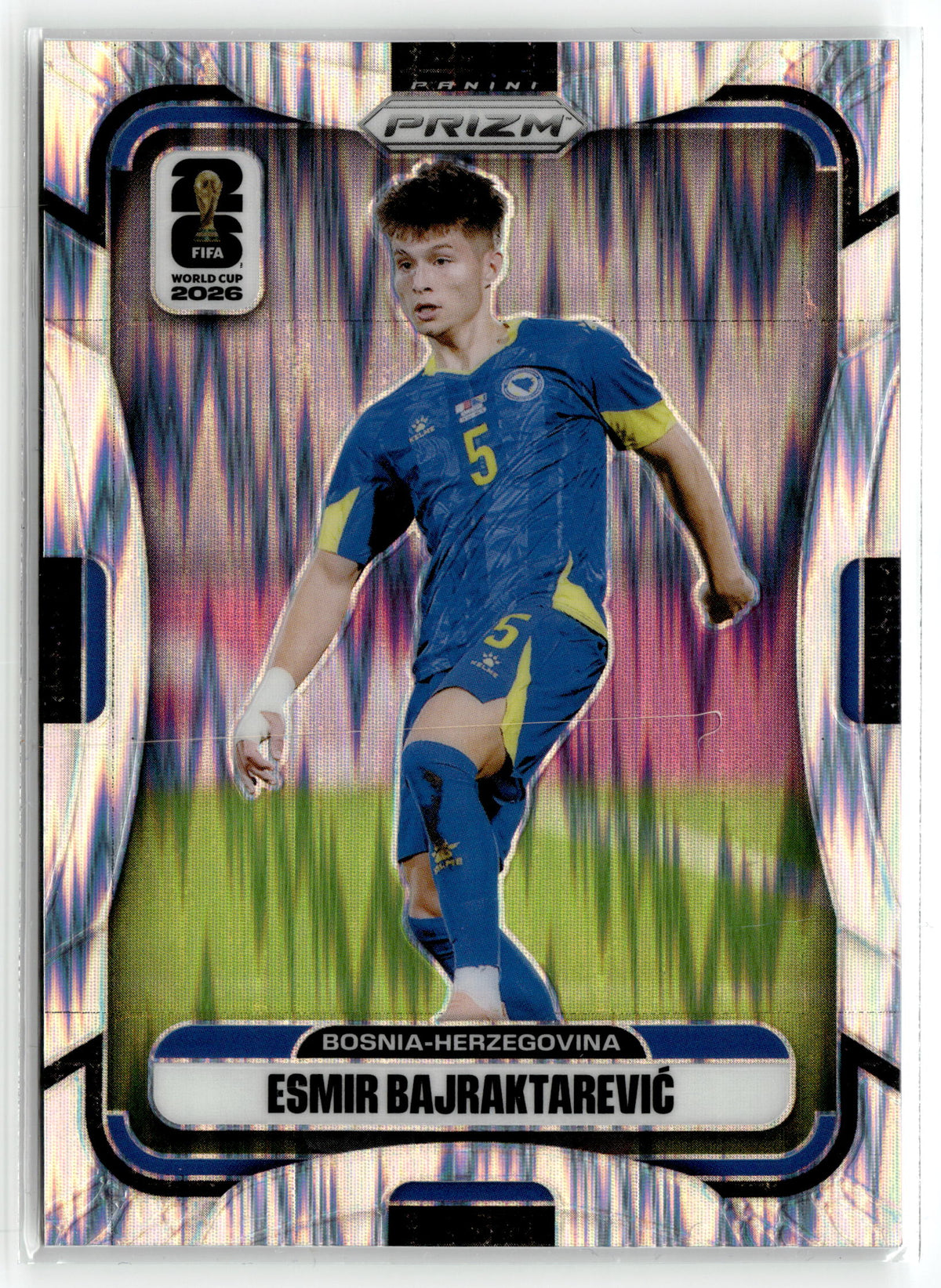 2026 Panini Prizm FIFA World Cup #476 Esmir Bajraktarevic Wave Prizm