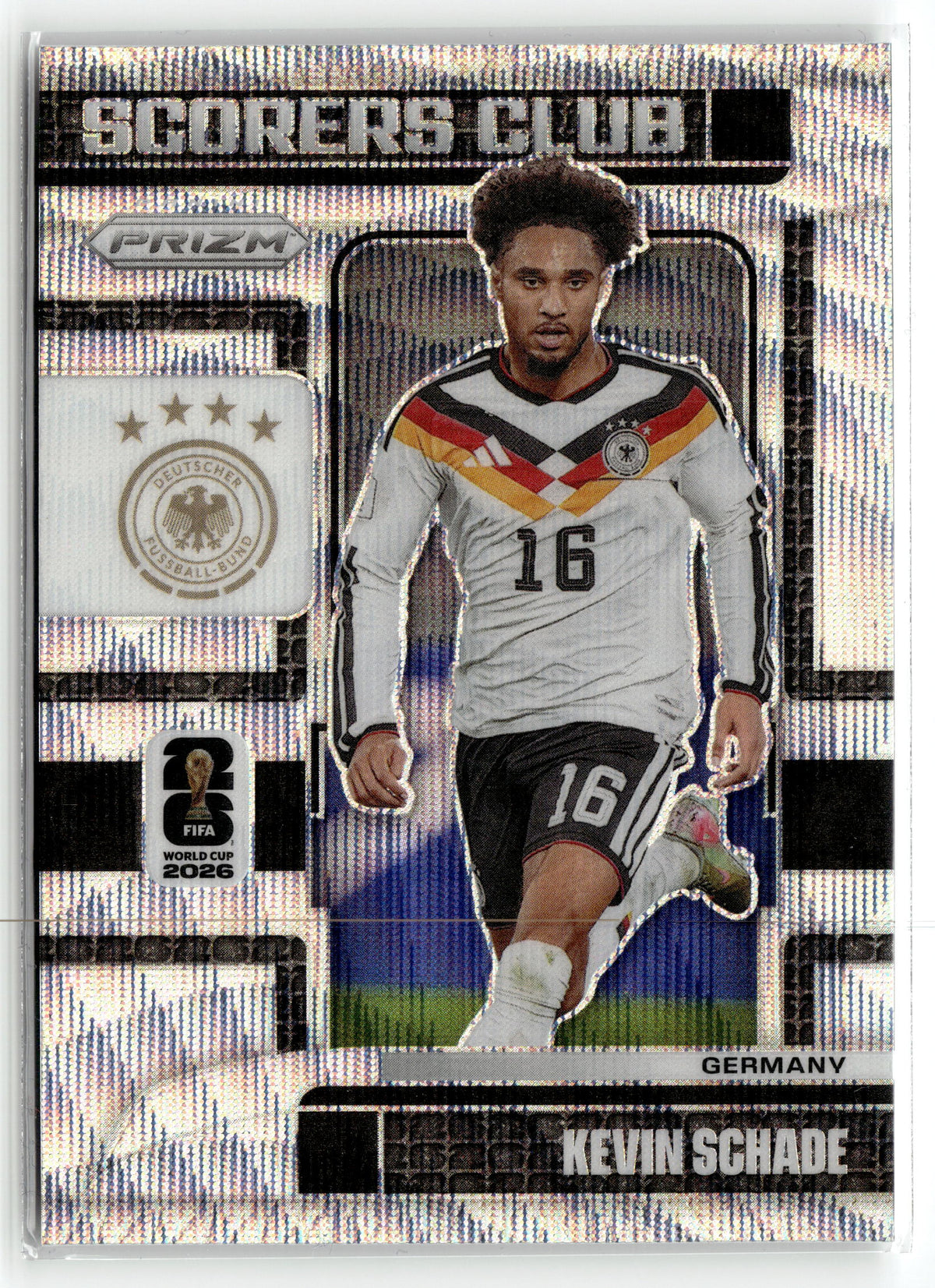 2026 Panini Prizm FIFA World Cup #18 Kevin Schade Scorers Club Wave Prizm