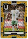 2026 Panini Prizm FIFA World Cup #406 Sadio Mane Breakaway Gold Prizm #/10