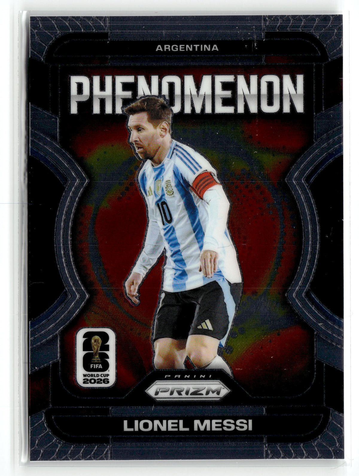 2026 Panini Prizm FIFA World Cup #19 Lionel Messi Phenomenon